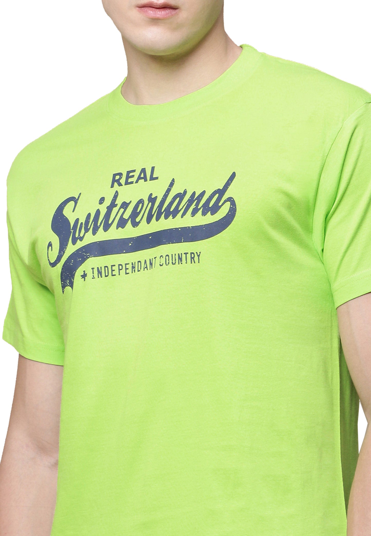 Switcher shirt Real Switzerland color/364 limette