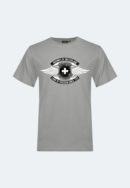 Switcher shirt Highways of Switzerland color/402 gris fonce