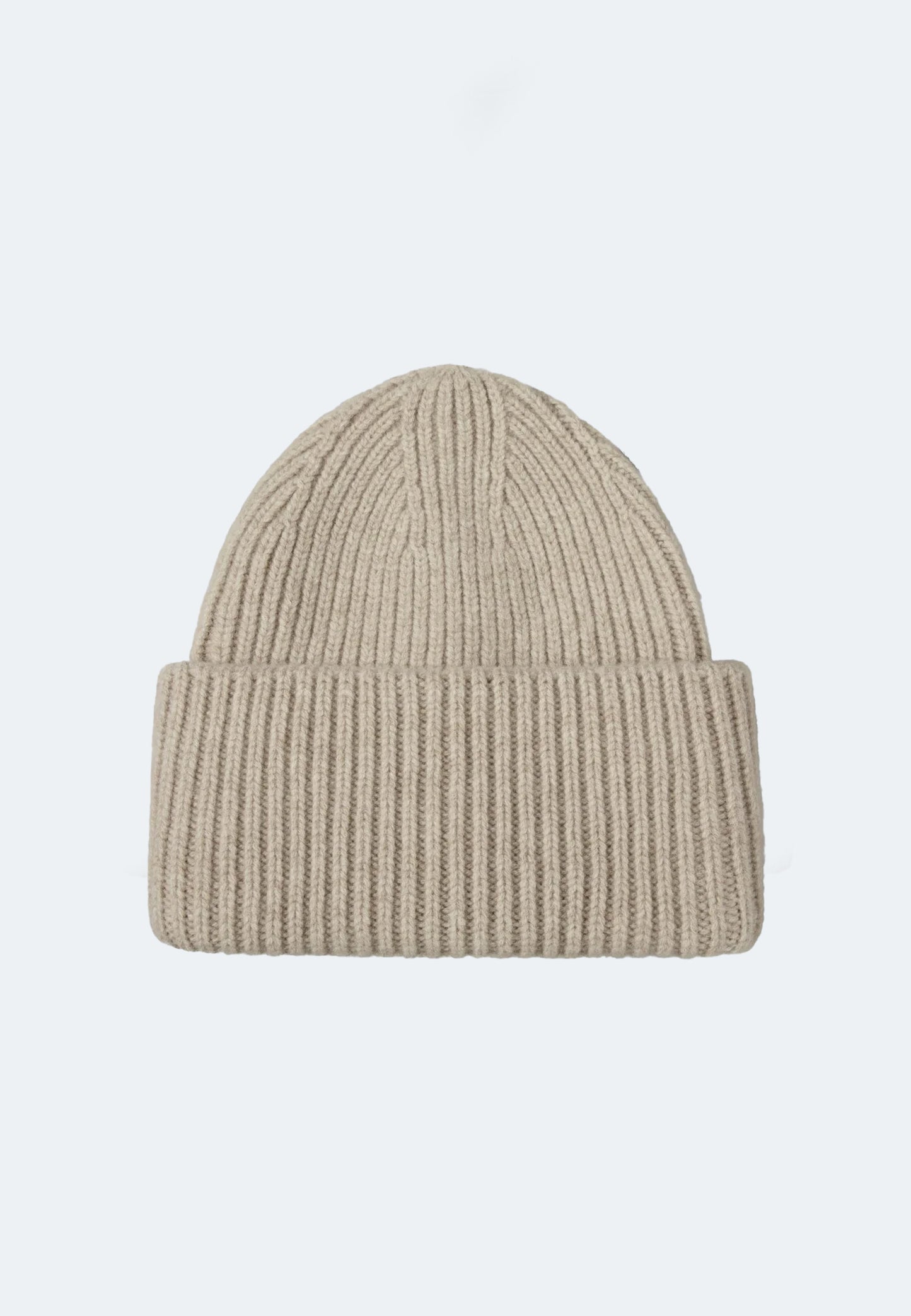 Merino Wolle Beanie mit hohem Umschlag - Malo