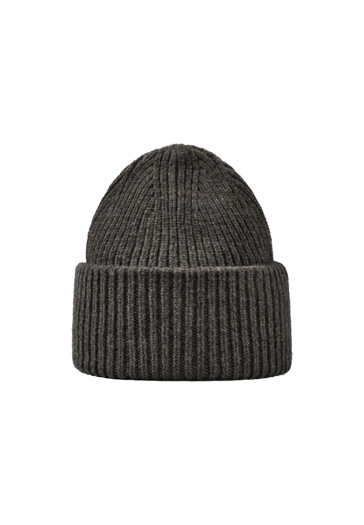 Merino Wolle Beanie mit hohem Umschlag - Malo