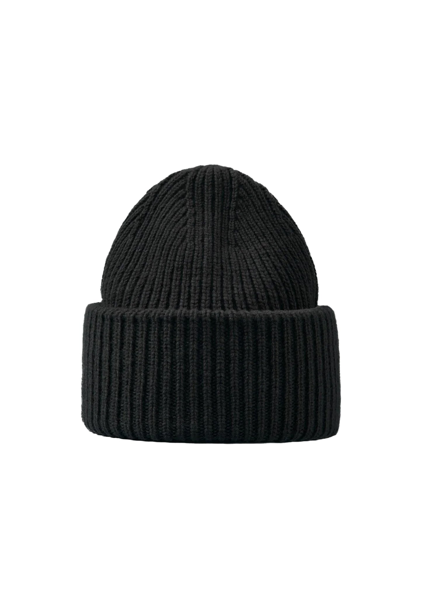 Merino Wolle Beanie mit hohem Umschlag - Malo