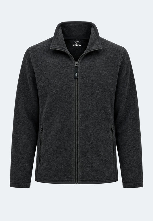 Switcher Men's Fleece Jacket, New Vancouver color/41 heather black