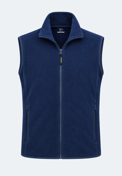 6081 New Cortina  – Gilet en polaire synthétique pour homme, en micropolaire recyclée