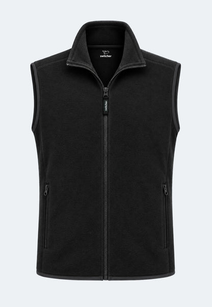 Gilet en polaire Switcher, couleur New Cortina / 40 noir