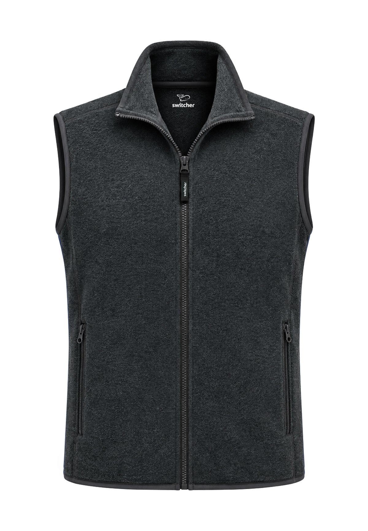 Gilet polaire Switcher, nouveau coloris Cortina / 41 noir chiné