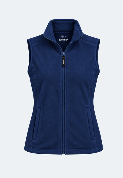 Switcher women's Fleece Vest New Helsinki color/20 marine