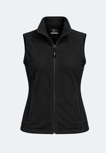 Switcher women's Fleece Vest New Helsinki color/40 noir