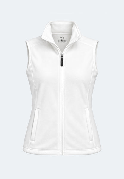 Switcher women's Fleece Vest New Helsinki color/1 blanc