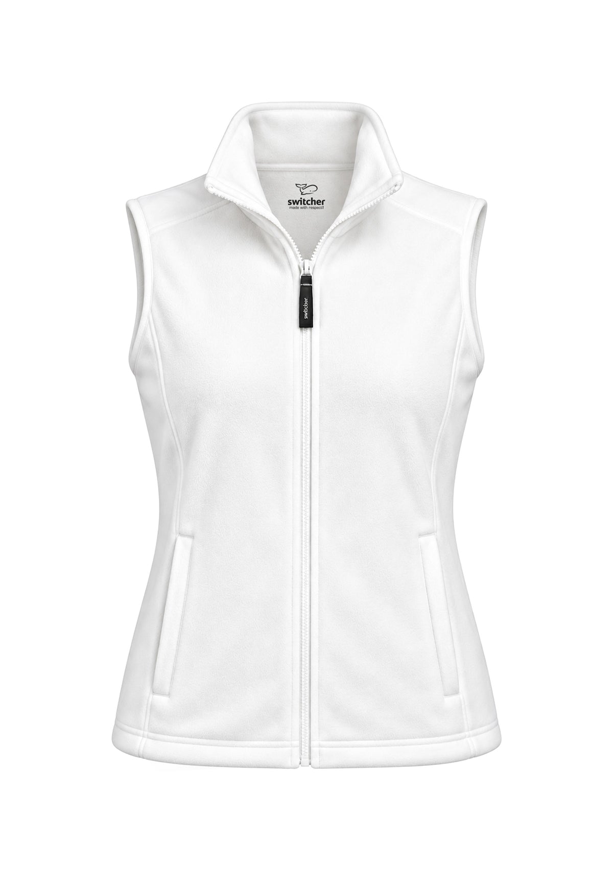 Switcher women's Fleece Vest New Helsinki color/1 blanc
