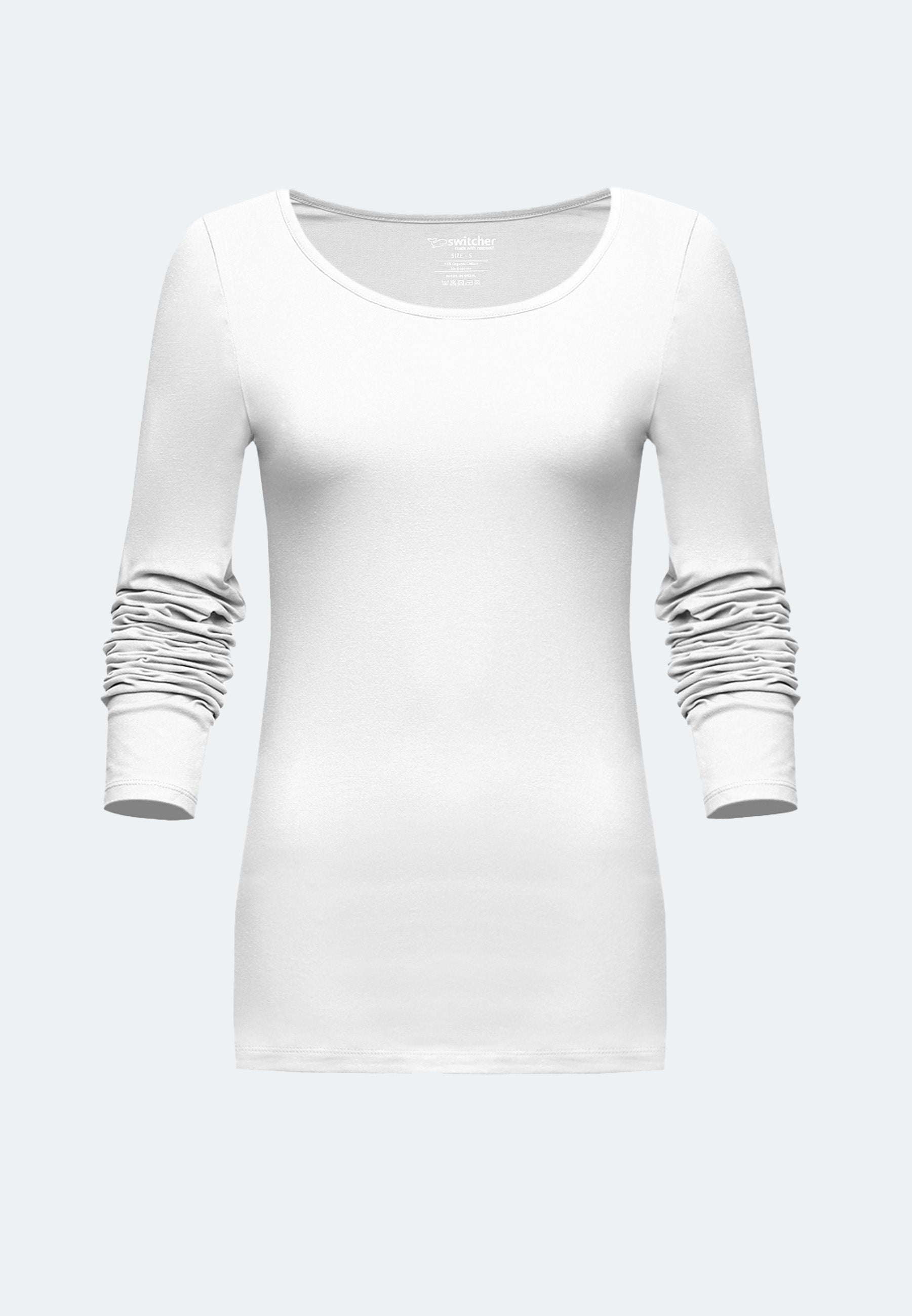 Stretch Langarm-T-Shirt Liliane
