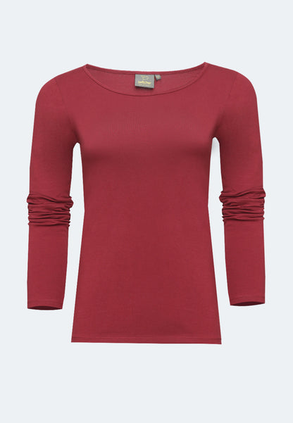 Switcher Shirt, Lady Liliane, Color 158: Burgundy