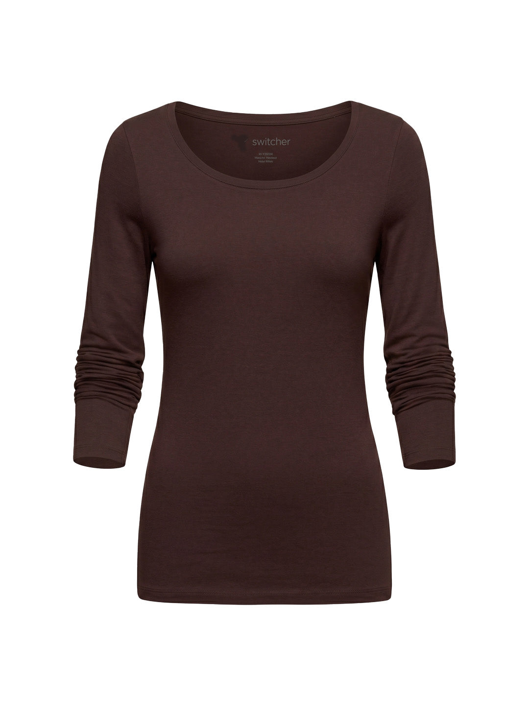 Switcher shirt Lady liliane color/680 cafe