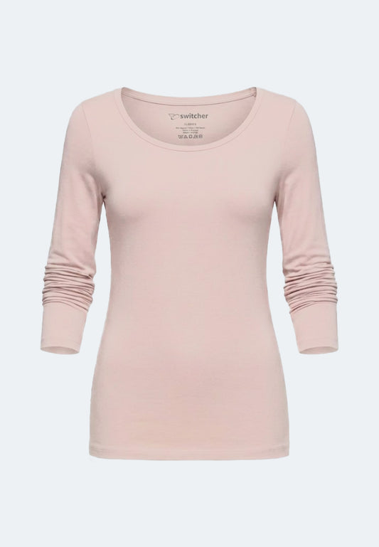 Stretch Langarm-T-Shirt Liliane