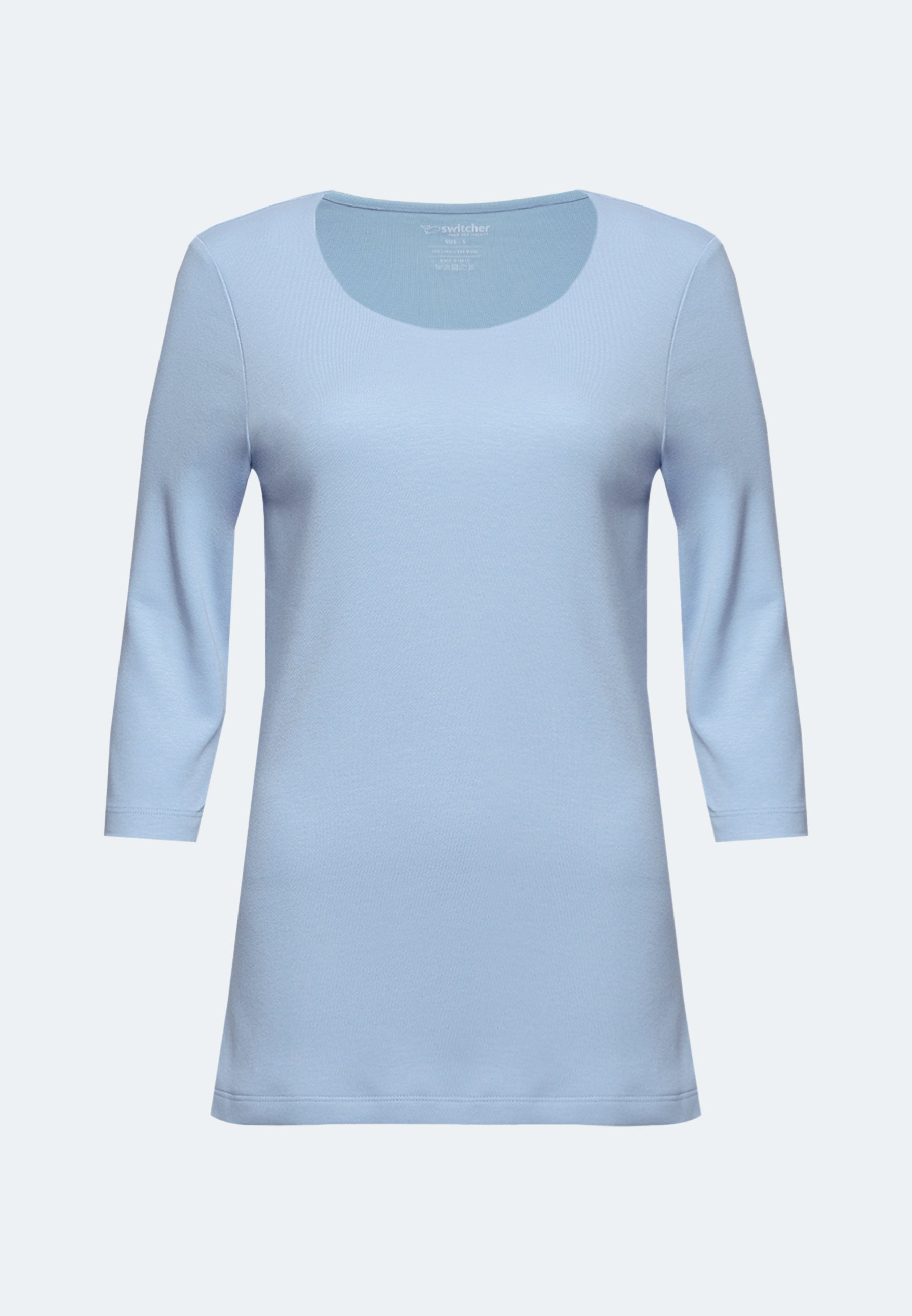 Switcher longsleeve tisha color/blu soul