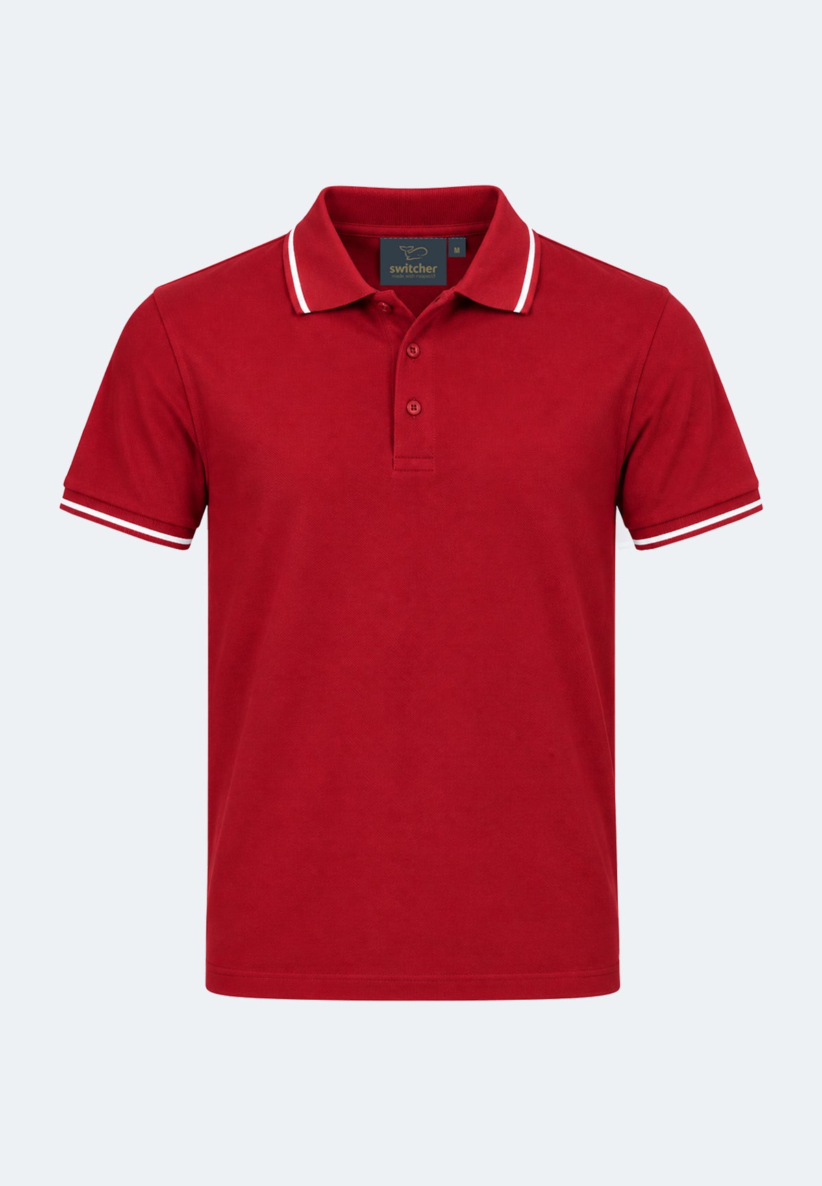 Switcher men's polo ben color/158 burgundy