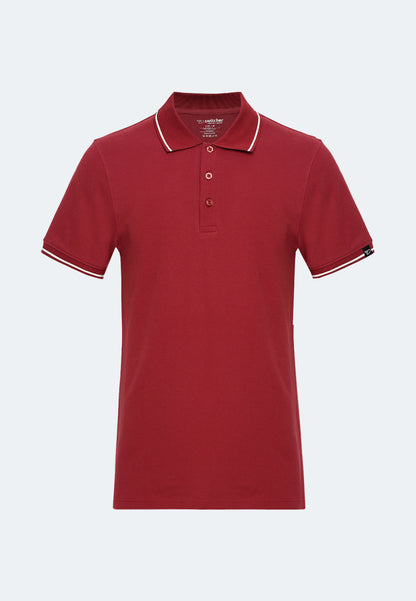 Switcher men's polo ben color/158 burgundy