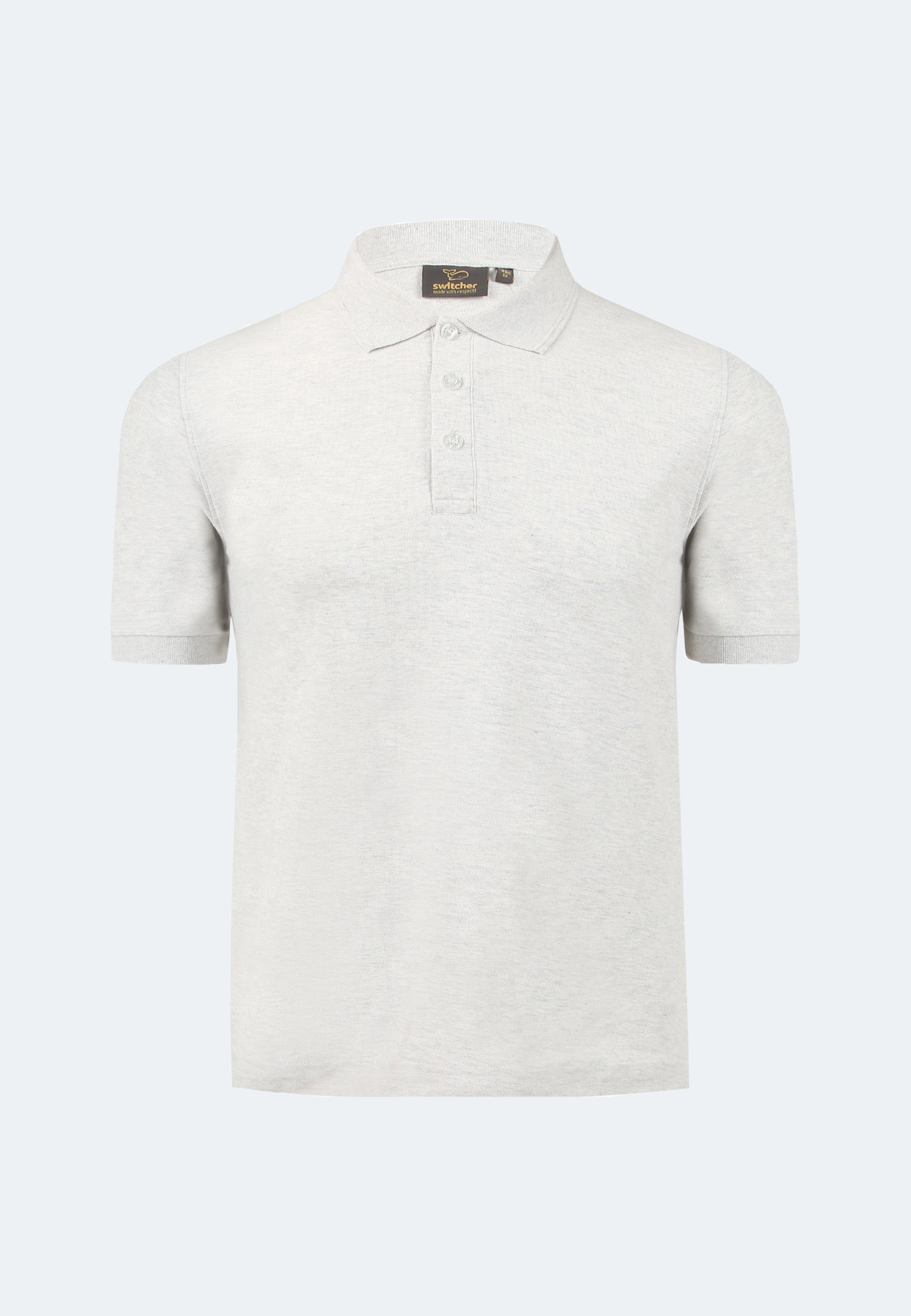 Switcher men's polo john color/blanc chine