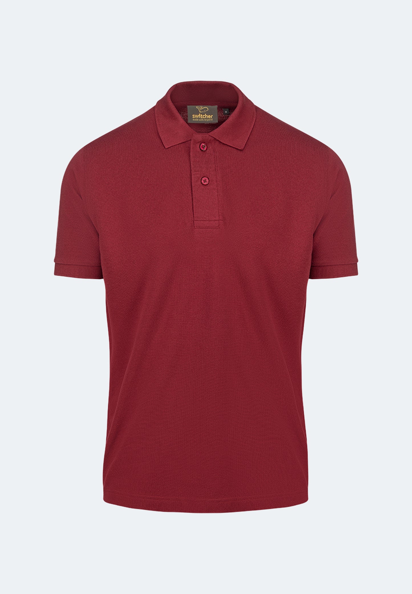 Switcher men's polo samuel color/158 burgundy