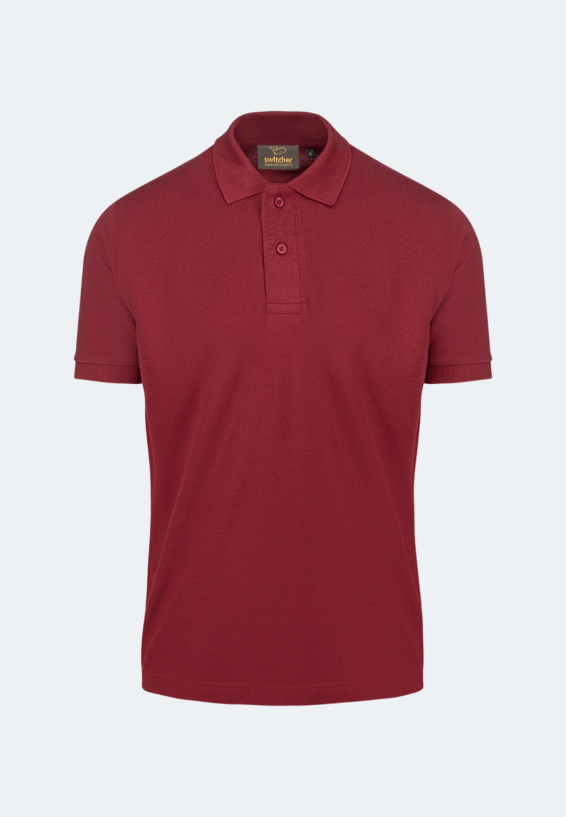 Switcher men's polo samuel color/158 burgundy