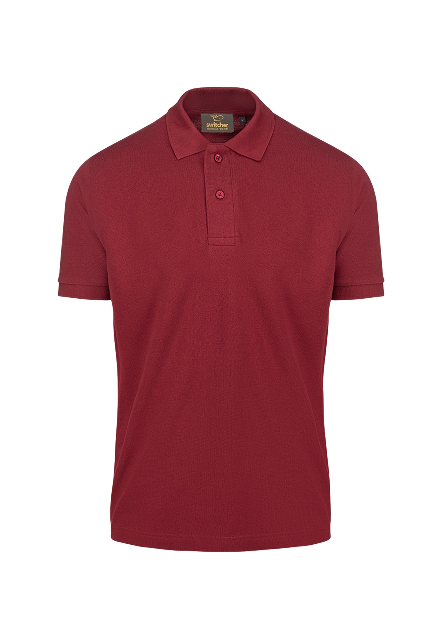 Switcher men's polo samuel color/158 burgundy