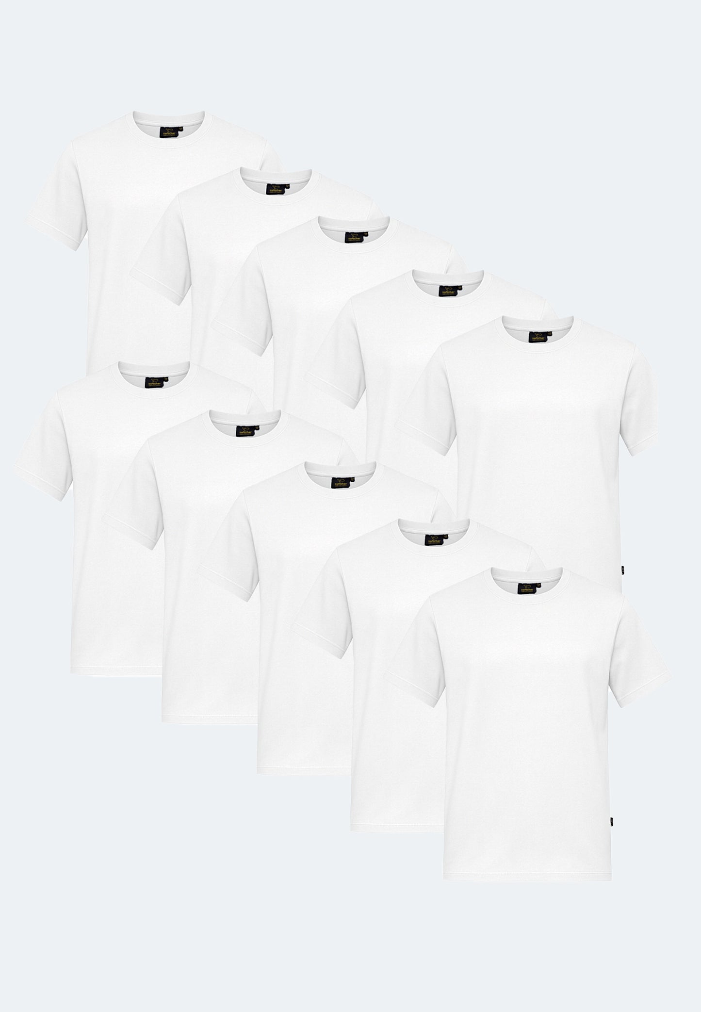 Switcher unisex shirt bob II color/1 blanc