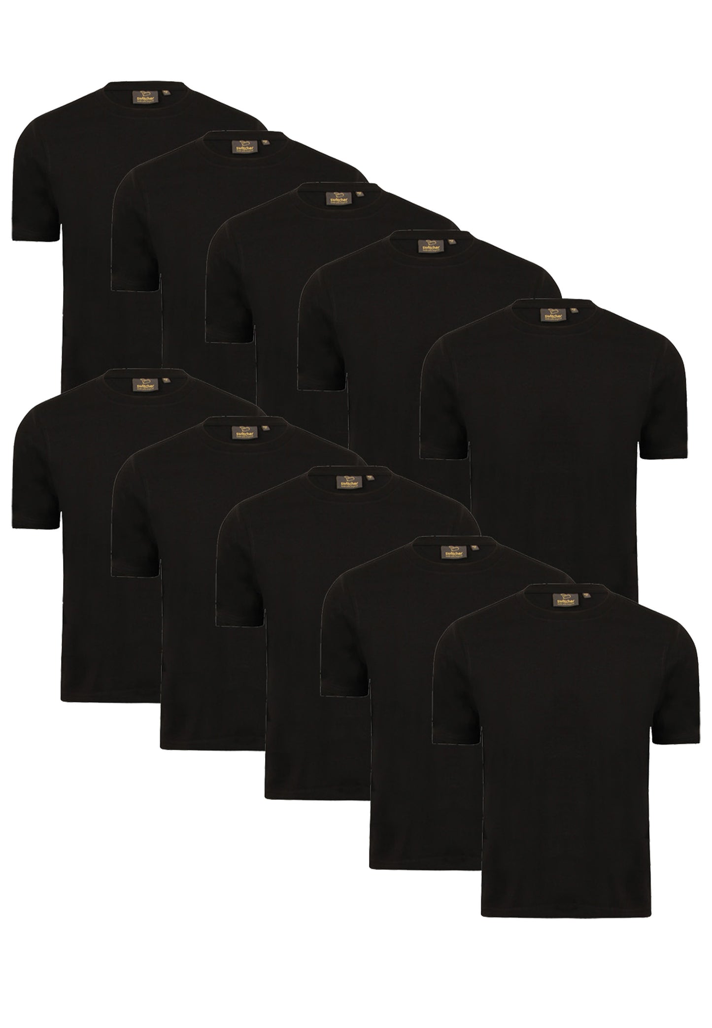 Switcher unisex shirt bob II color/40 noir