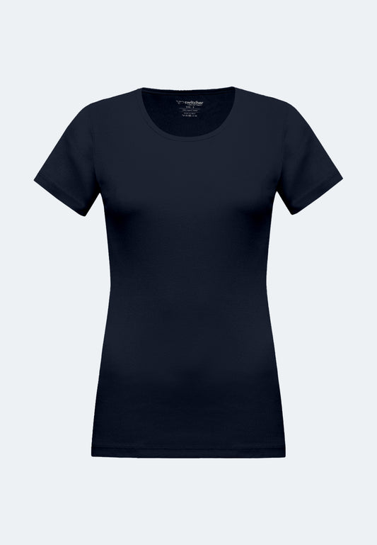 Rundhals Ripp T-Shirt Sally
