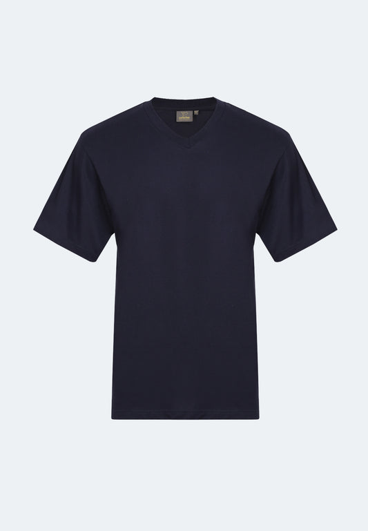 Confezione da 2 magliette oversize con scollo a V Victor Marine