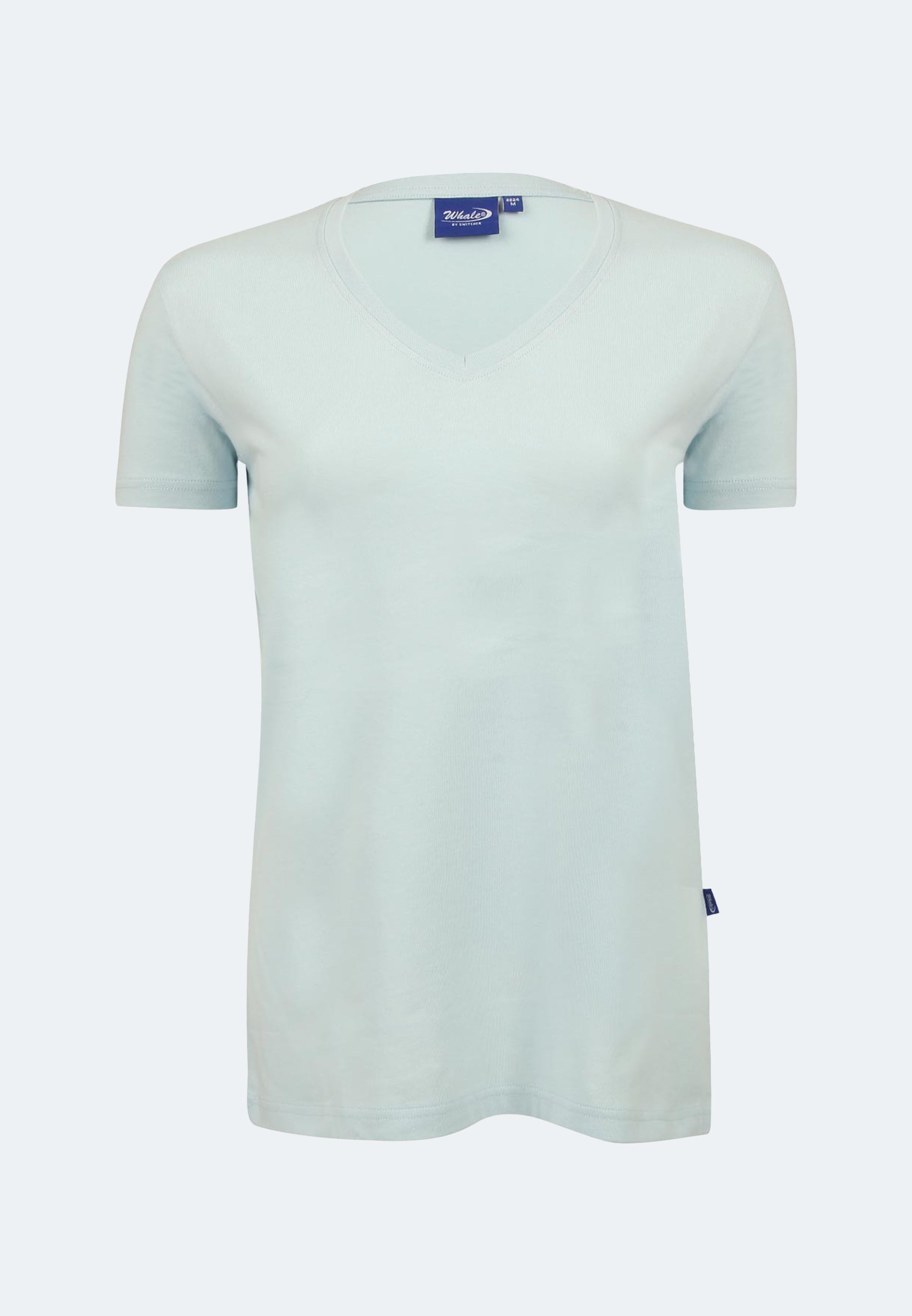 Switcher shirt Lady whale color/204 blue angel