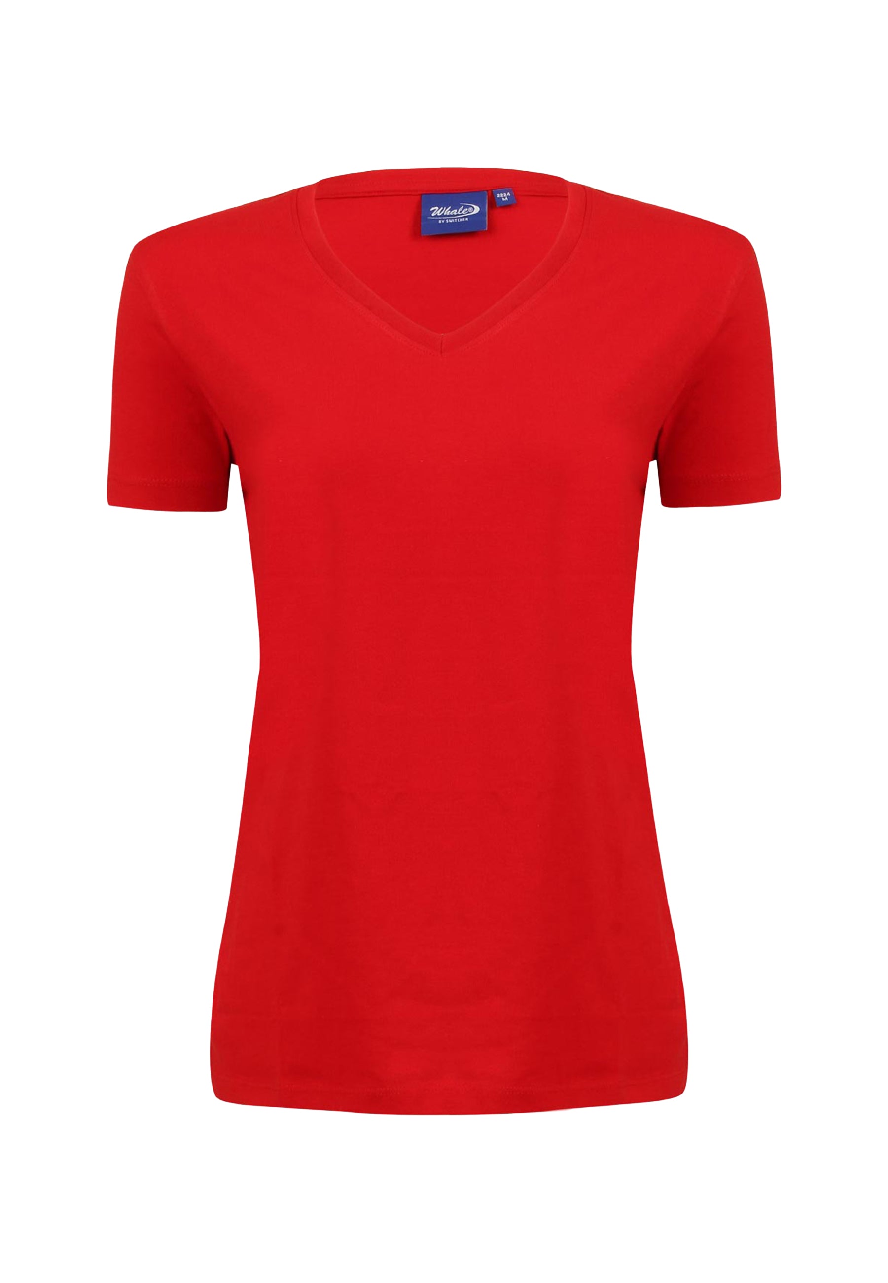 Switcher shirt Lady whale color/10 rouge