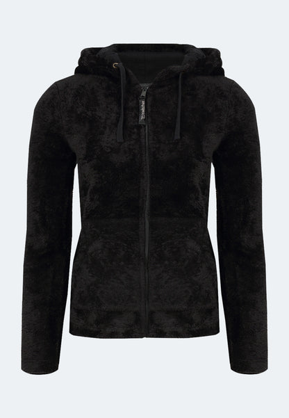 Damen Kuschel-Hoodie aus 100 % recyceltem Polyester Fleece