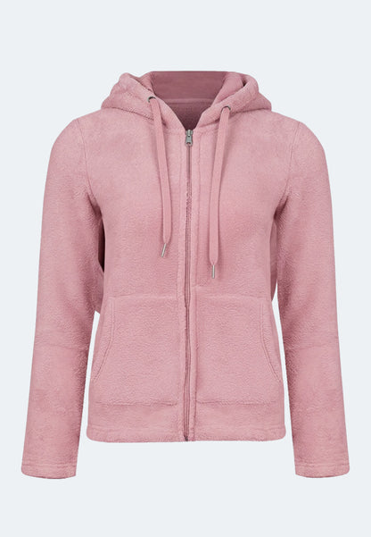 Damen Kuschel-Hoodie aus 100 % recyceltem Polyester Fleece