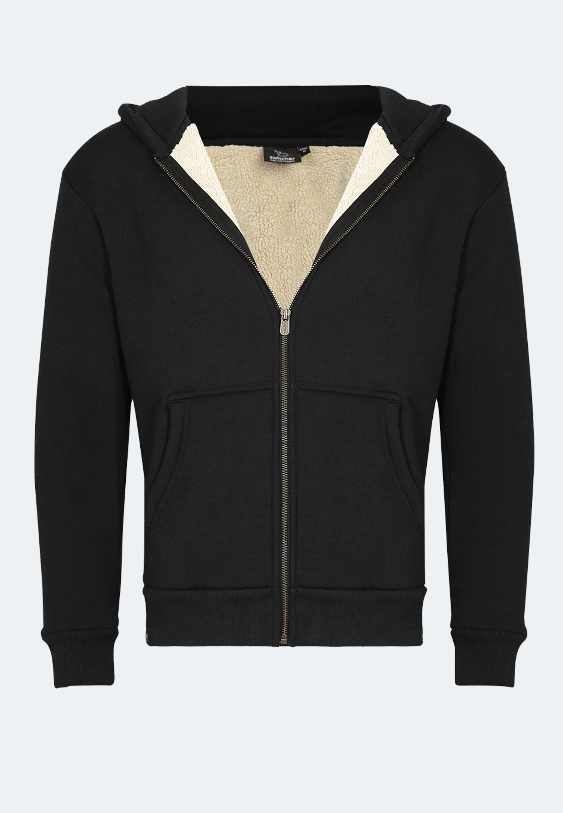 Switcher Sherpa Hoodie verbier color/40 noir