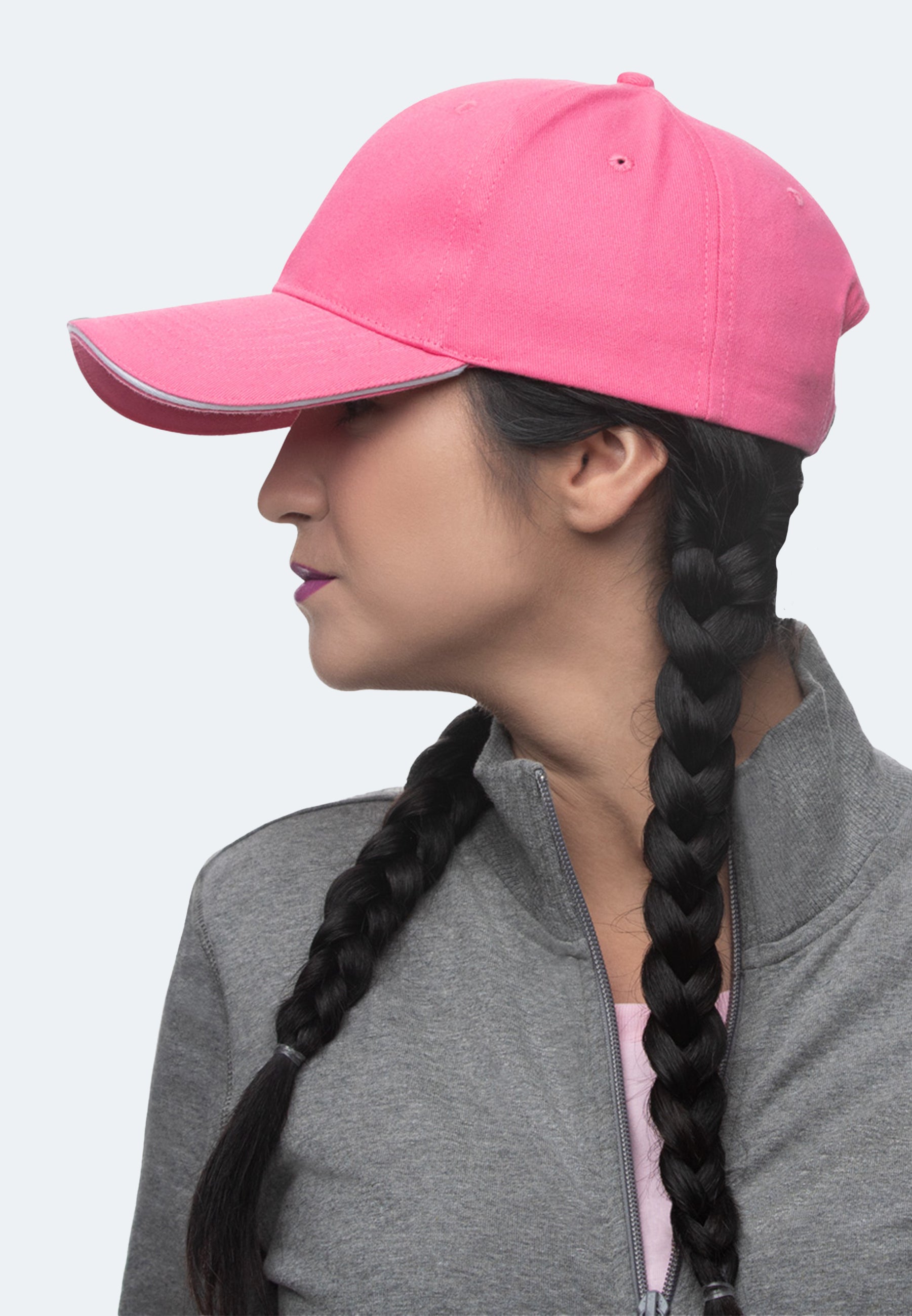 Switcher cap churchill color/2218 candy pink &amp; white