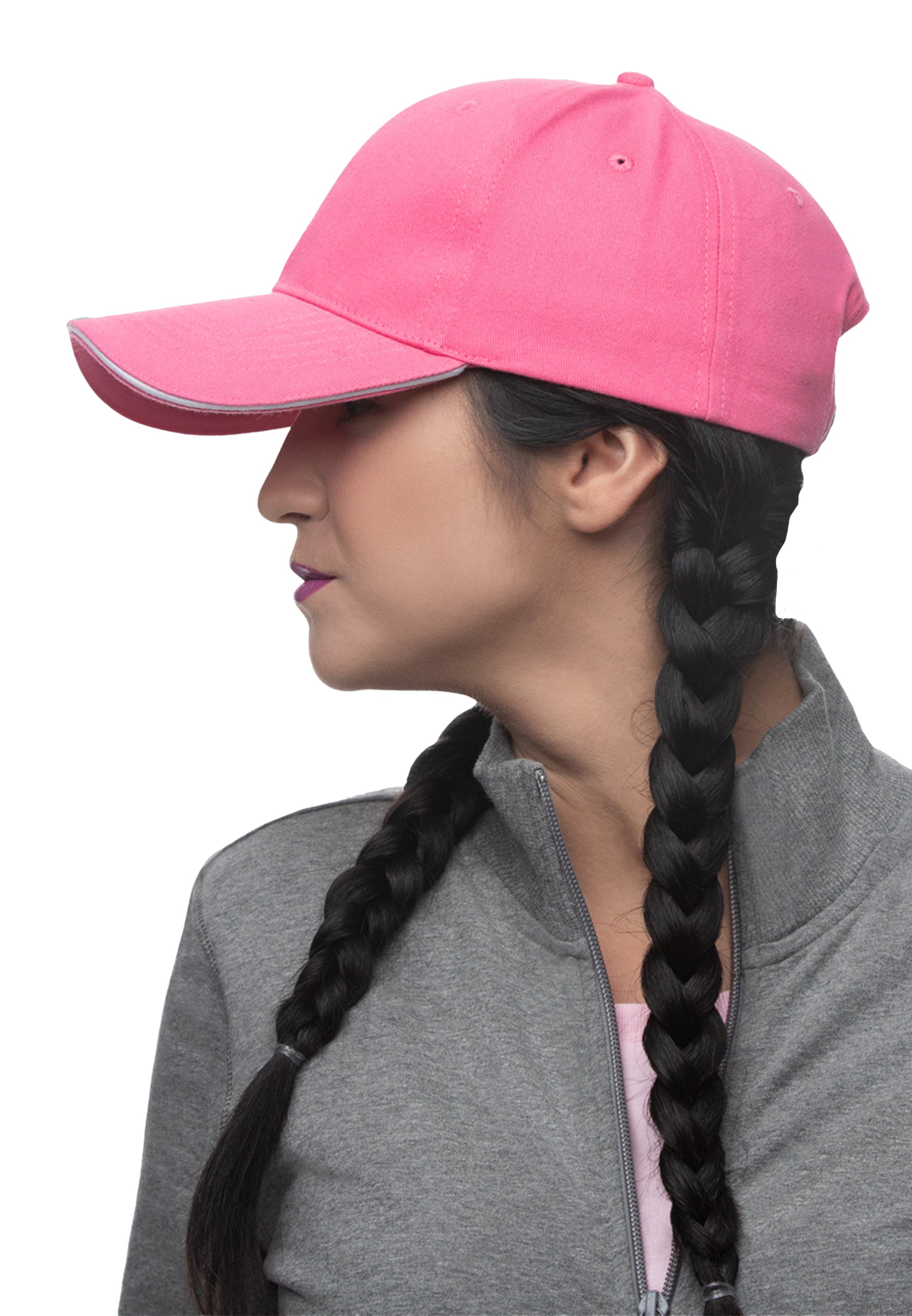 Switcher cap churchill color/2218 candy pink &amp; white