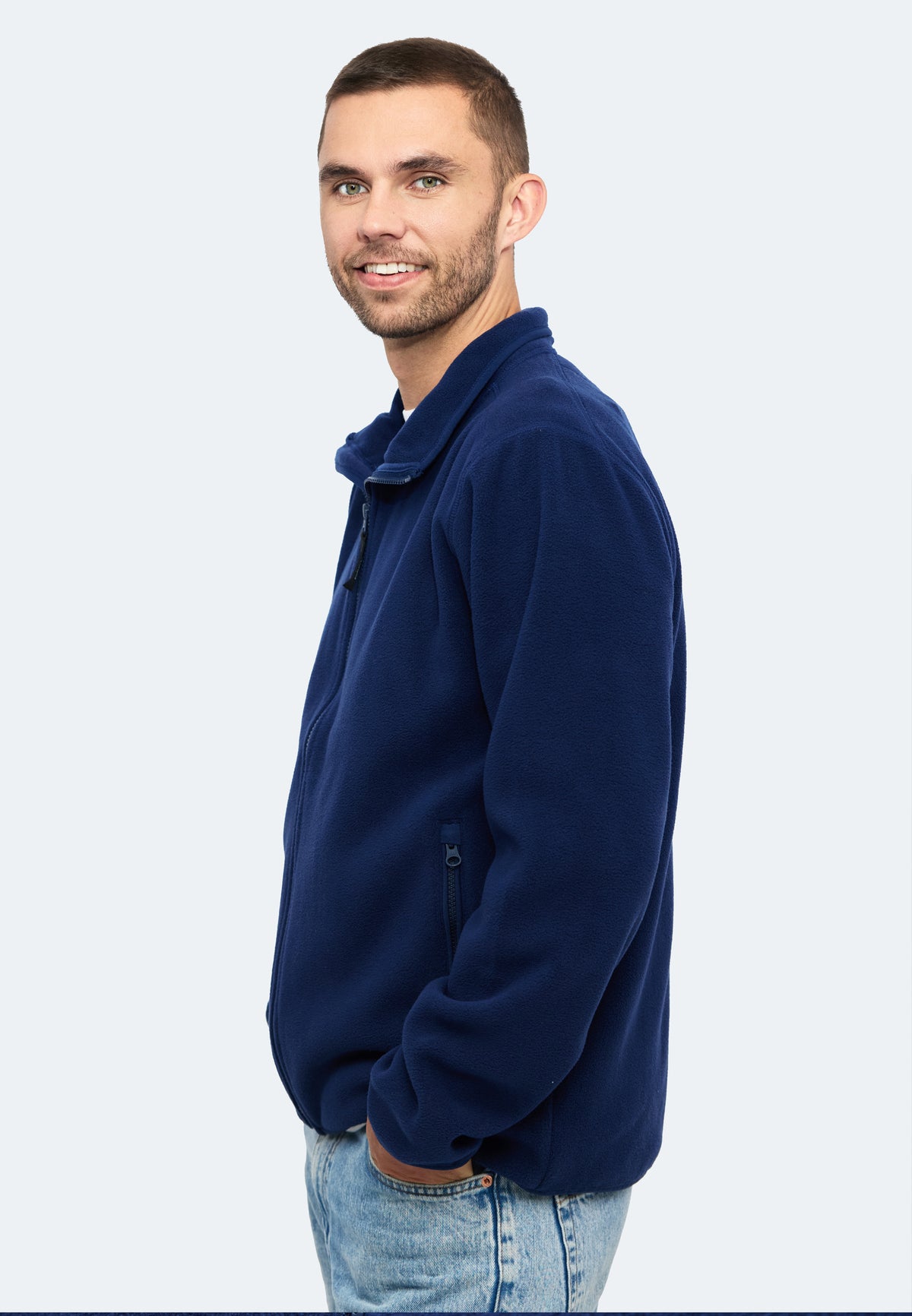 Veste polaire Switcher pour homme, couleur New Vancouver / 20 marine