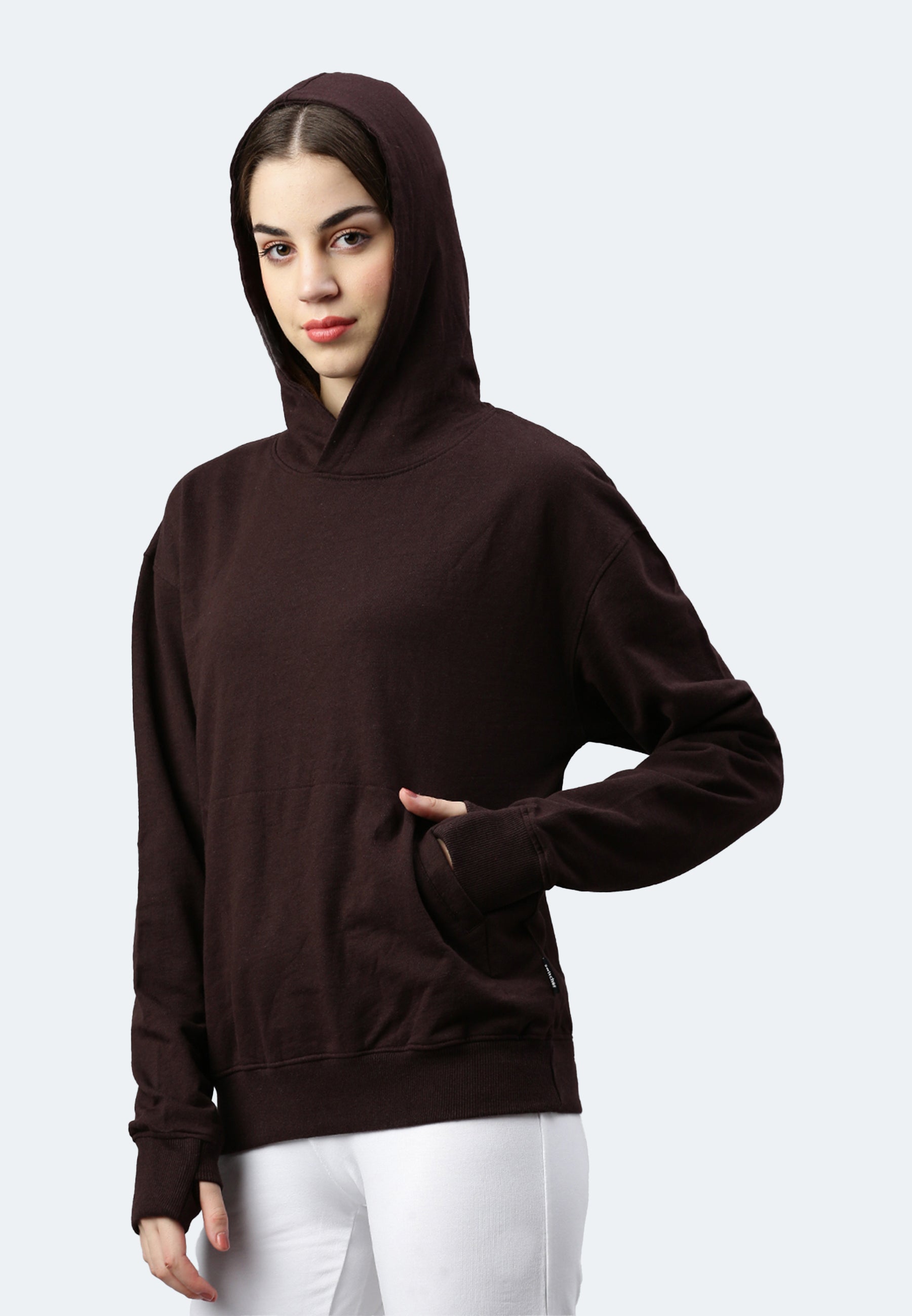 Switcher hoodie Lady skylar color/680 cafe