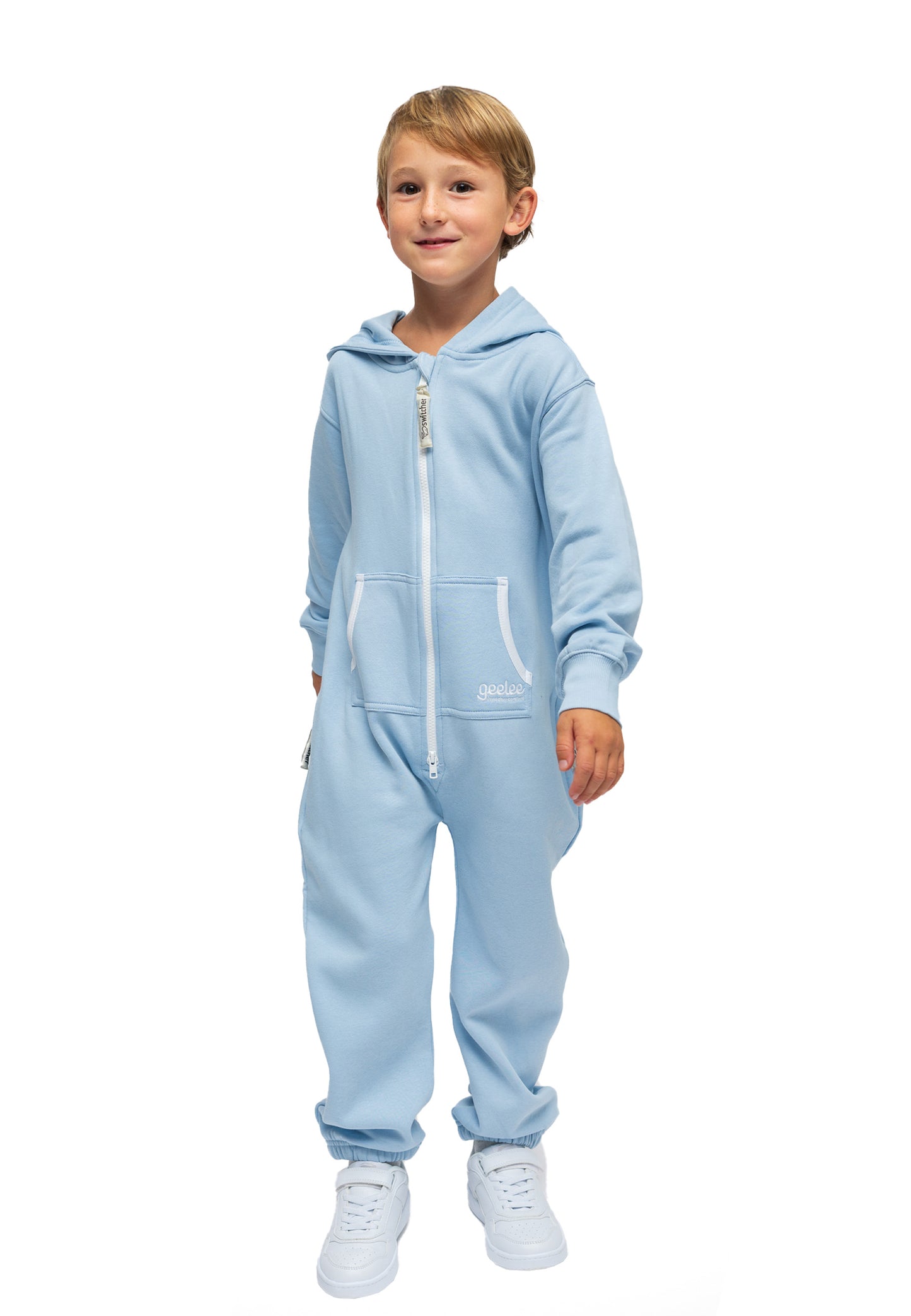 Switcher jumpsuit geelee kids jumpsuit color/205 blue soul