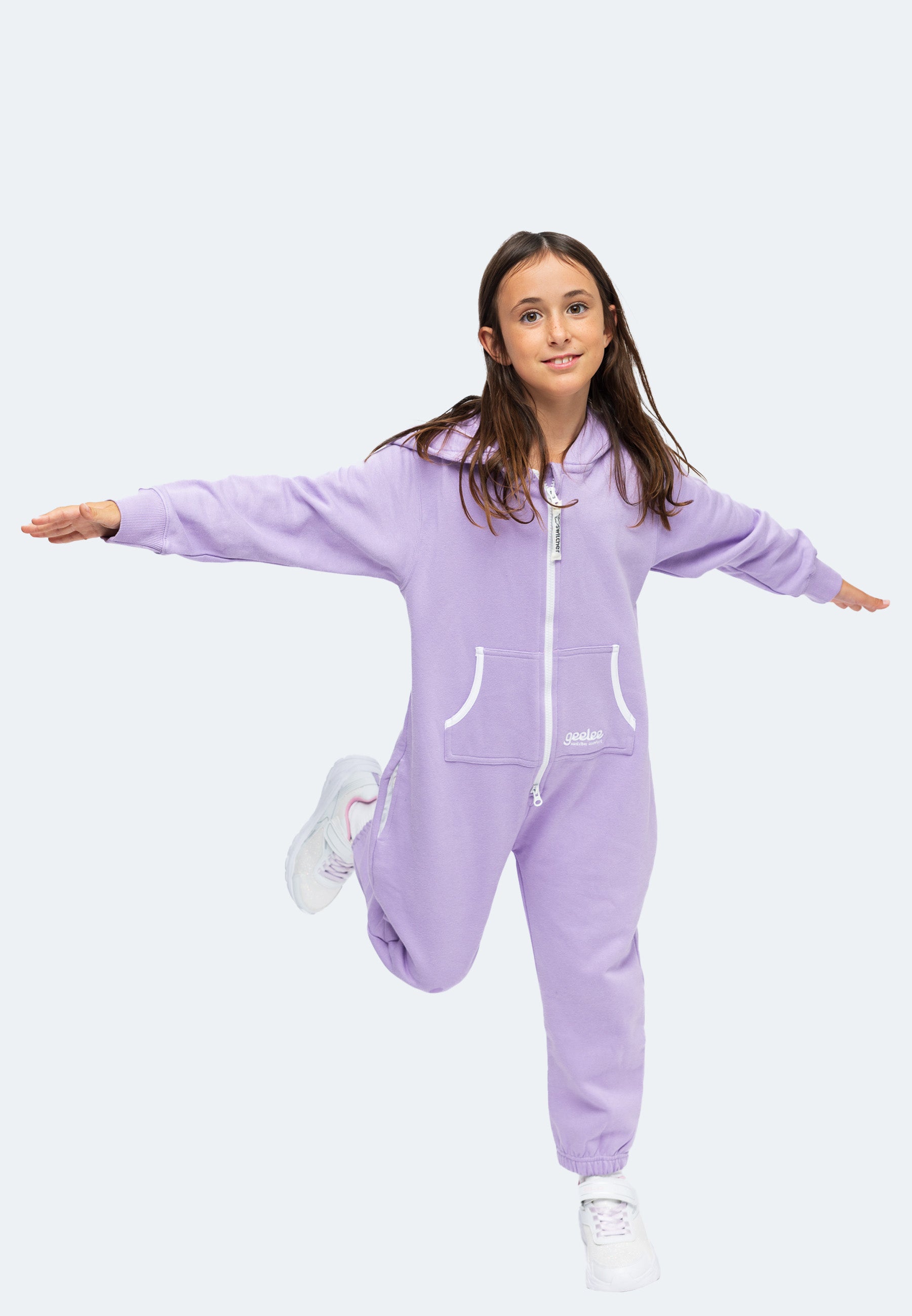Switcher jumpsuit geelee kids jumpsuit color/117 glycine