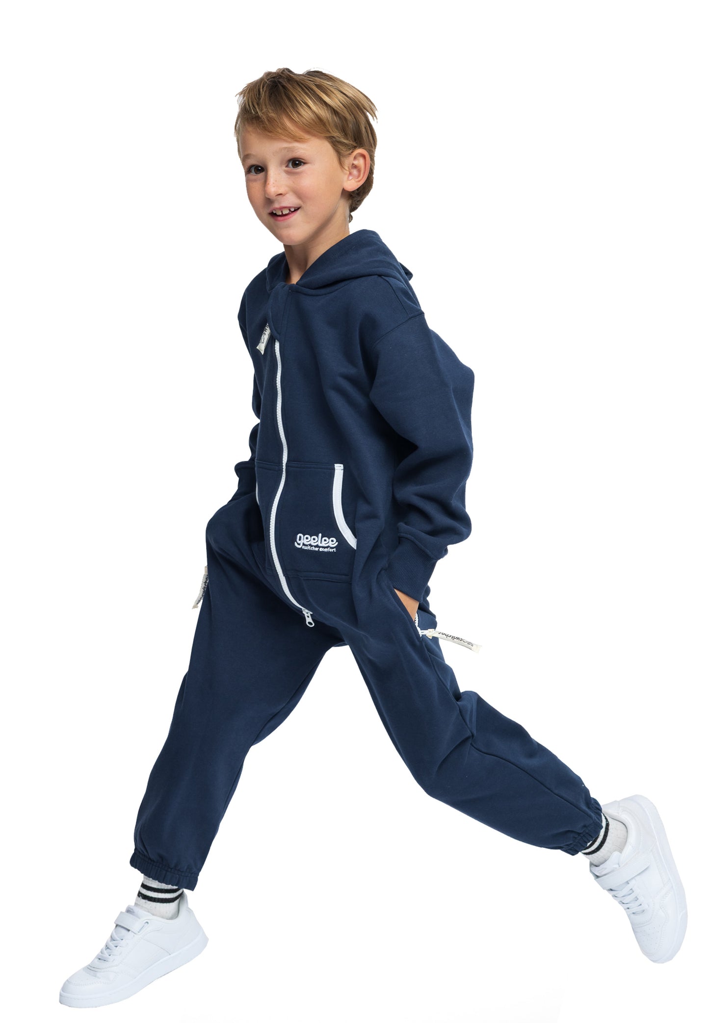 Switcher jumpsuit geelee kids jumpsuit color/20 marine