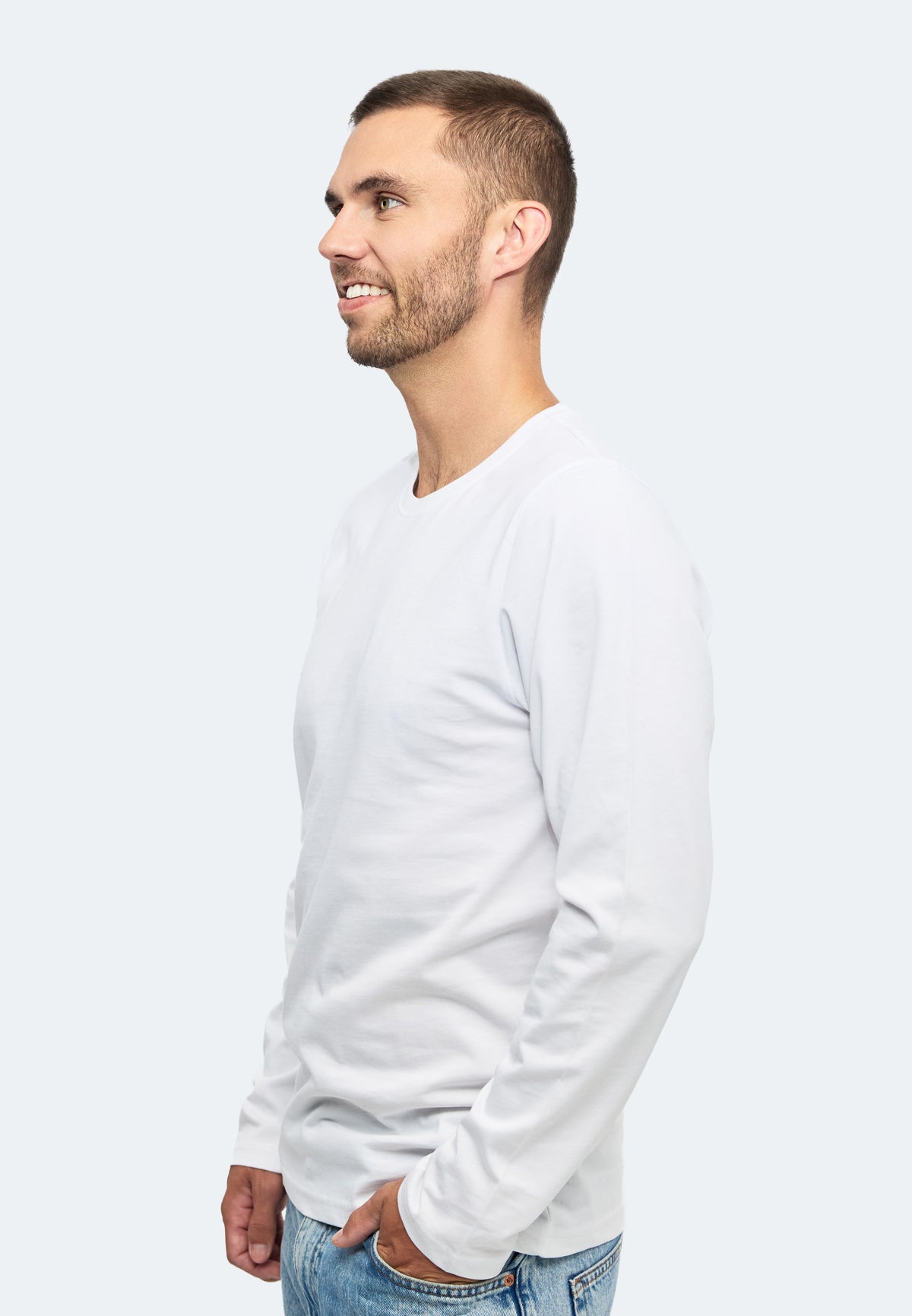 Switcher longsleeve loic color/1 blanc