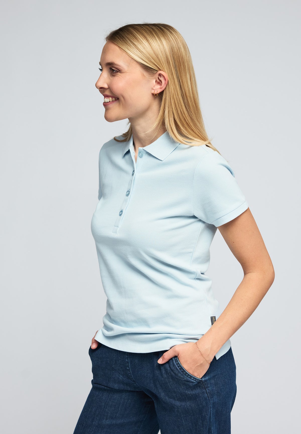 Switcher Lady polo stacy colour/204 blue angel