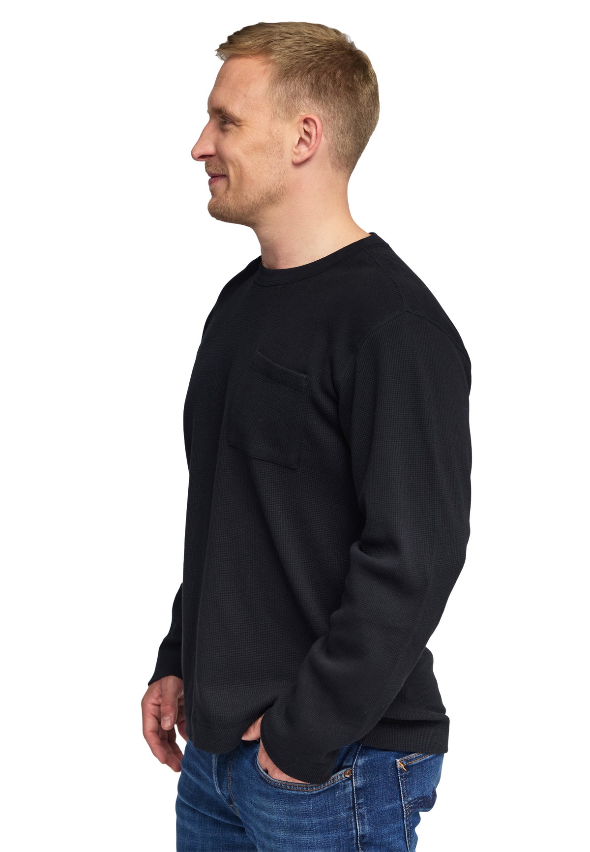 men sweatshirt simon color/40 noir