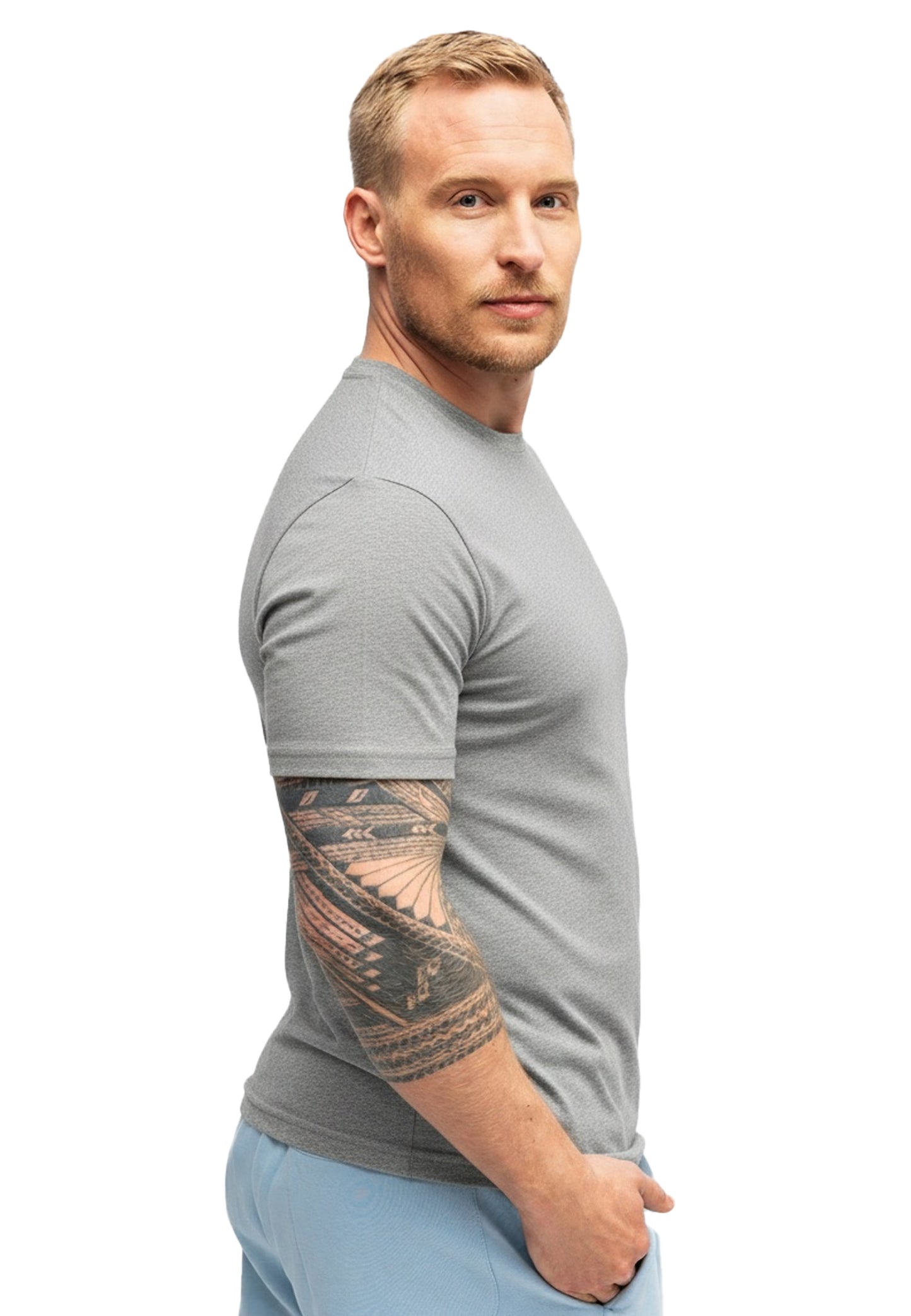 Switcher shirt pablo color/42 gris chine