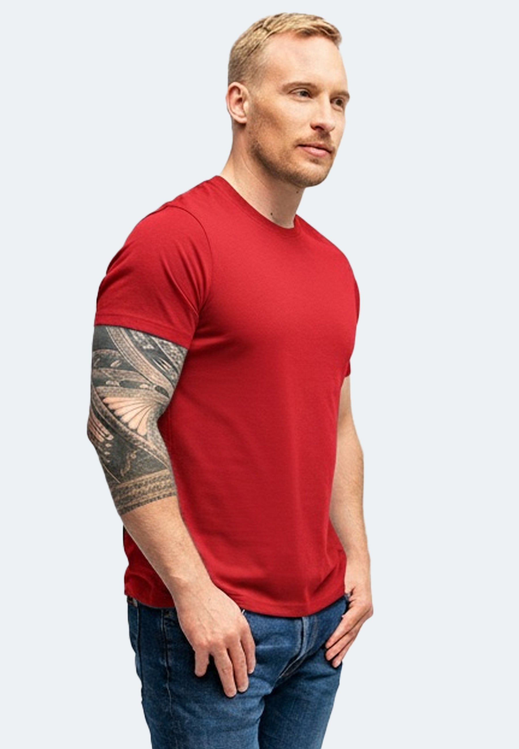 Switcher shirt pablo color/10 rouge