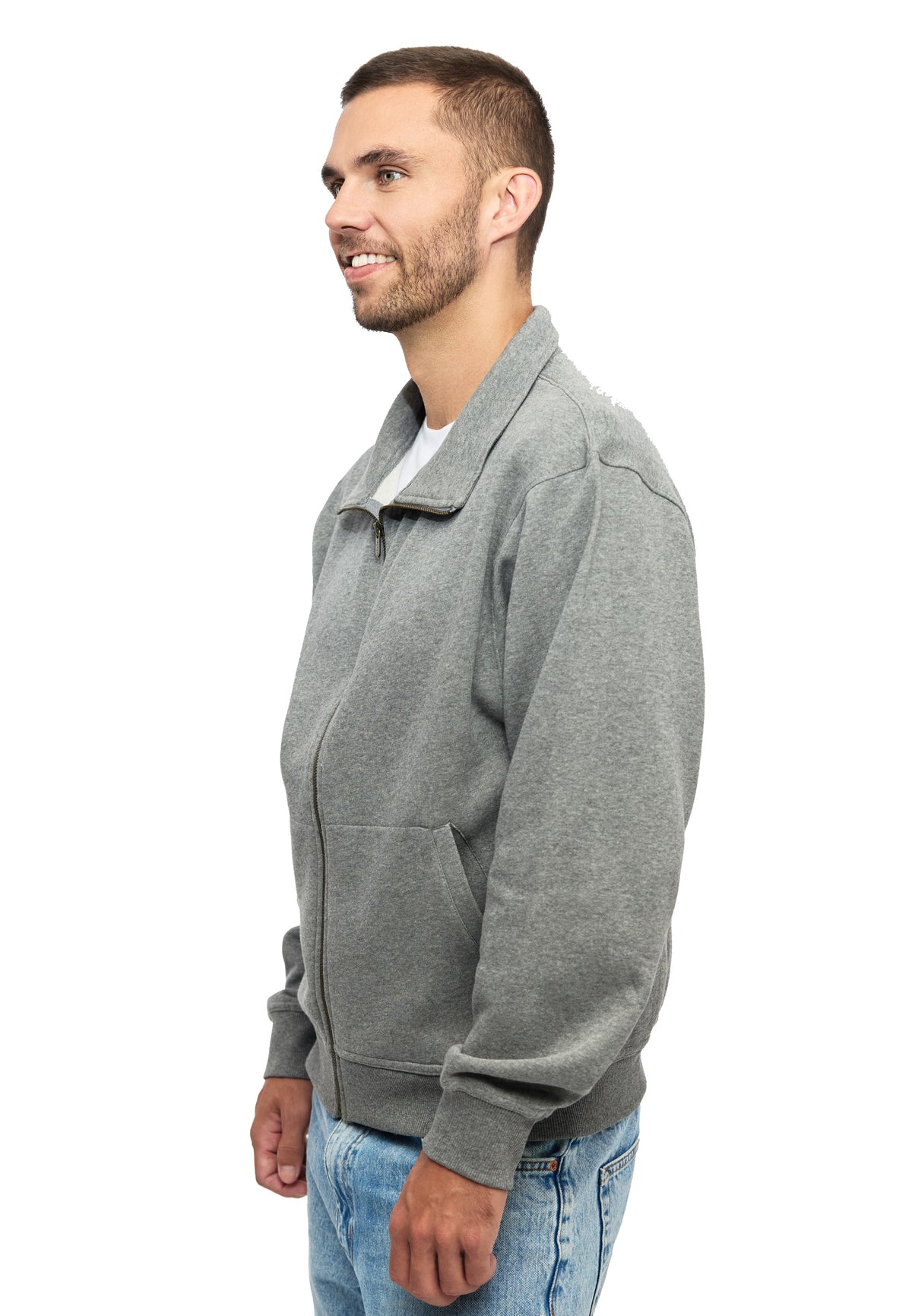 Switcher zip-hoodie men's miami color/672 ebony chine