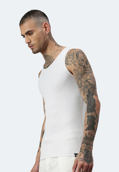 Switcher tank top silvester color/1 blanc