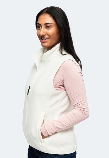 Switcher women's Fleece Vest New Helsinki color/1 blanc