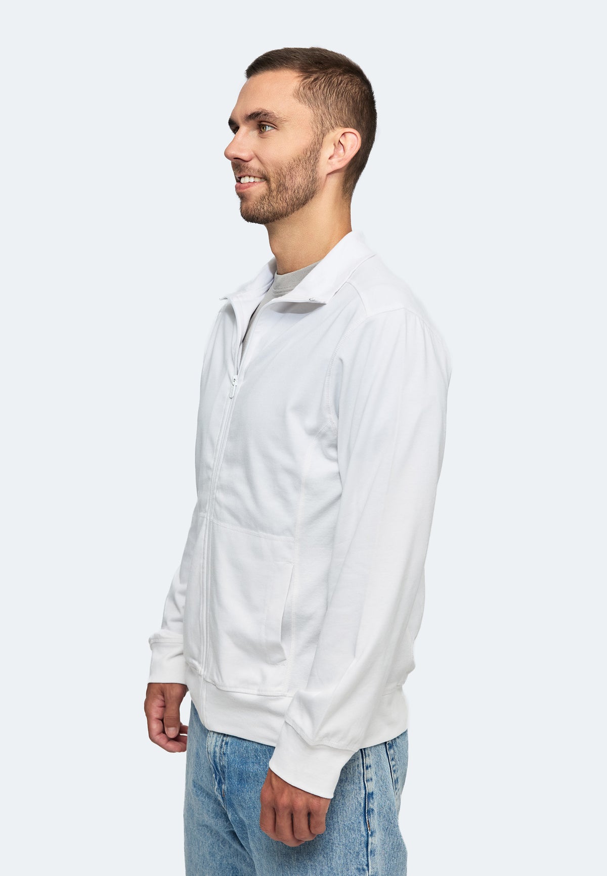 Switcher zip-jacket men's dallas color/1 blanc