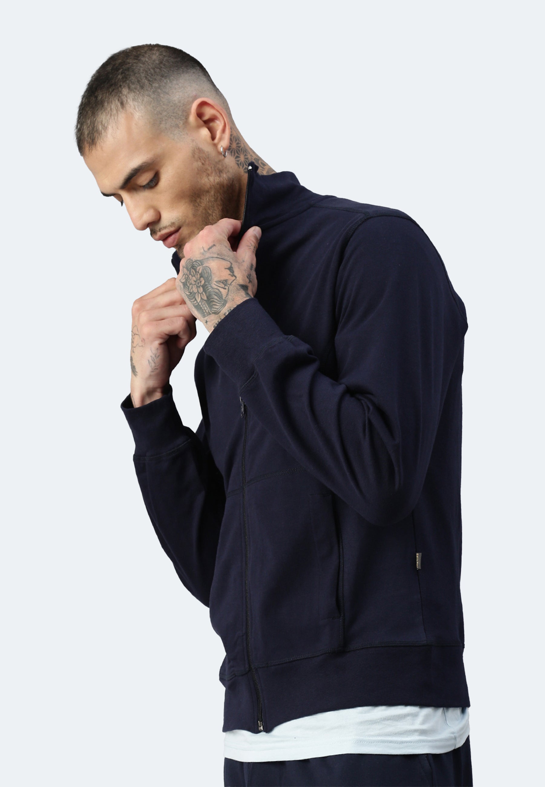 Zip Baumwoll Jacke Dallas